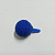 Распылитель-шар, синий (минеральный) 30*30*6 мм 